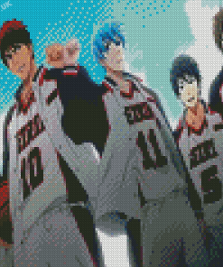 Kurokono Basket Anime Diamond Painting