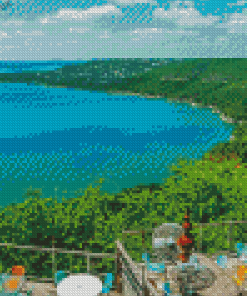 Lake Travis In Texas US Diamond Painting