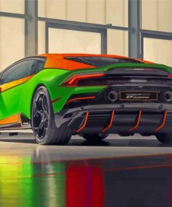 Lamborghini Huracan Evo Gt Diamond Painting