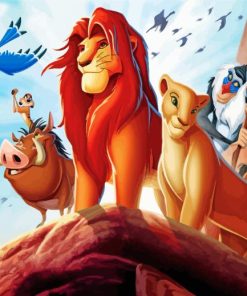 Lion King Movie Diamond Painting