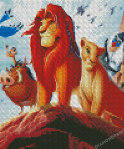 Lion King Movie Diamond Painting