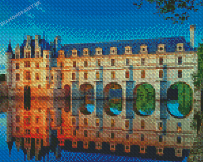 Loire Valley Castle Diamond Painting