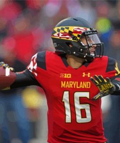 Maryland Terrapins American Footballer Diamond Painting