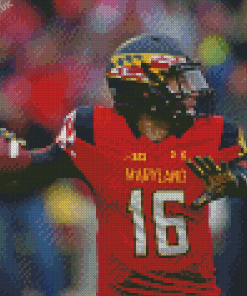 Maryland Terrapins American Footballer Diamond Painting