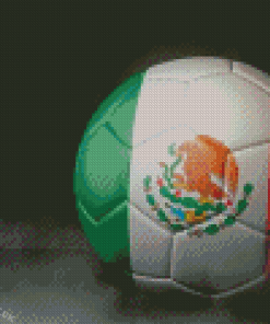 Mexico Soccer Ball Diamond Painting