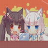 Nekopara Girls Art Diamond Painting