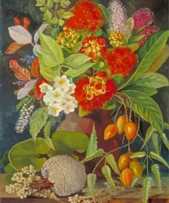 New Zealand Flowers And Fruit Marianne North Diamond Painting