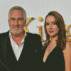 Paul Hollywood And Melissa Splading Diamond Painting