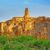 Pitigliano Town In Italy Diamond Painting