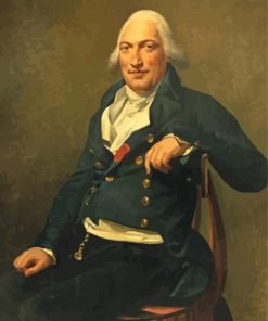 Portrait Of Claude Ignace Brugiere By Marie Guillemine Benoist Diamond Painting
