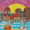 Richmond Bridge Poster Diamond Painting