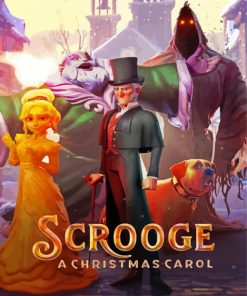 Scrooge A Christmas Carol Diamond Painting