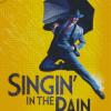 Singing In The Rain Poster Diamond Painting