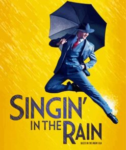 Singing In The Rain Poster Diamond Painting