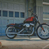 The Harley 72 Motor Diamond Painting
