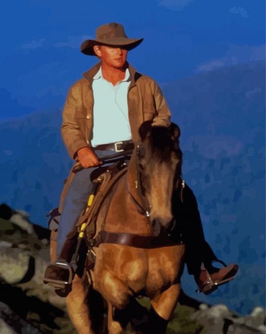 The Man From Snowy River Character Diamond Painting