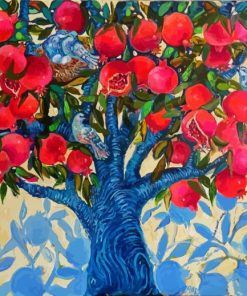 The Pomegranate Tree Diamond Painting