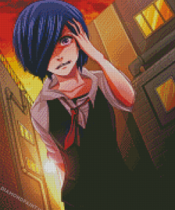 Touka Kirishima Diamond Painting