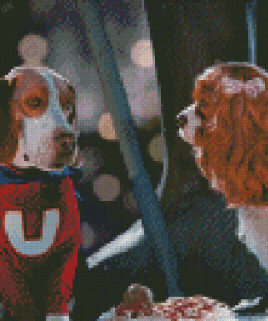 Underdog Movie Dogs Diamond Painting