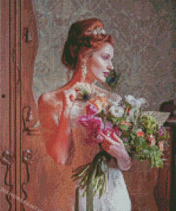 Vintage Wedding Bride Diamond Painting