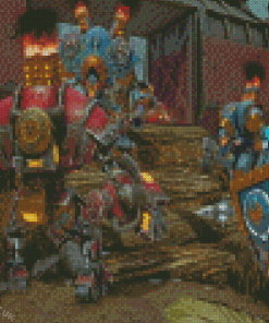 Warmachine Tactics Game Diamond Painting