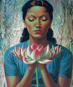 Water Lily Tretchikoff Diamond Painting