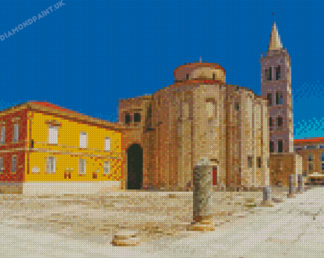 Zadar Buildings Diamond Painting