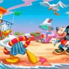 Aesthetic Mickey Mouse And Donald Duck Diamond Painting