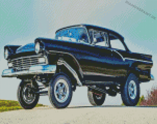 Black Gasser Diamond Painting