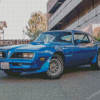 Blue 78 Firebird Diamond Painting