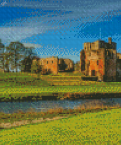 Brougham Castle Penrith Historical Mark Diamond Painting