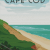 Cape Cod Illustration Diamond Painting