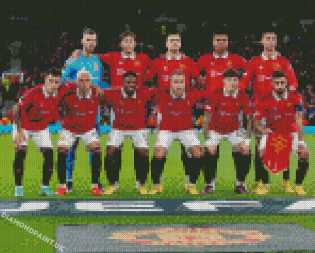 Cool Man Utd Diamond Painting