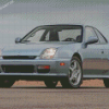 Grey Honda Prelude Diamond Painting