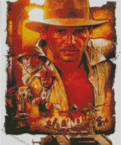 Indiana Jones And The Last Crusade Art Diamond Painting