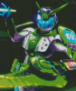 Kamen Rider Woz Art Diamond Painting