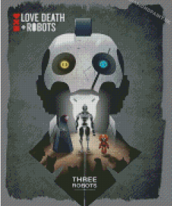 Love Death And Robots Poster Diamond Painting