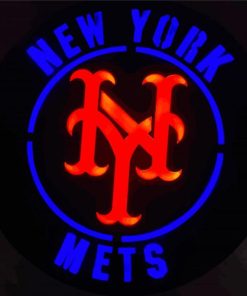 New York Mets Baseball Logo Diamond Painting