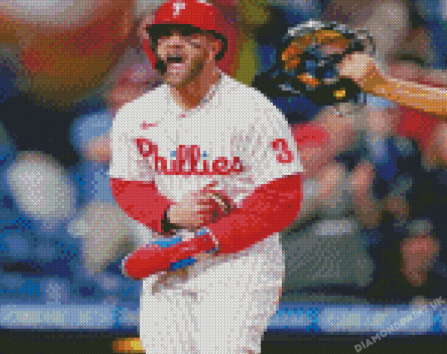Phillies Baseball Diamond Painting