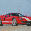Red Ford Gt Diamond Painting