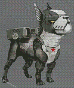 Robot Dog Diamond Painting