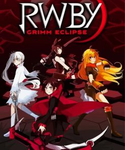 Rwby Characters Poster Diamond Painting