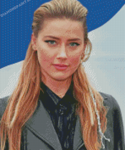 The Actress Amber Heard Diamond Painting