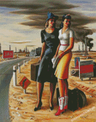 Women By Jerry Bywaters Diamond Painting