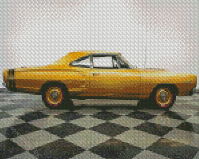 Yellow Super Bee Diamond Painting