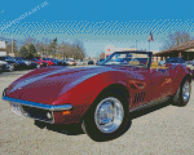 1969 Chevrolet Corvette ZL1 5D Diamond Painting