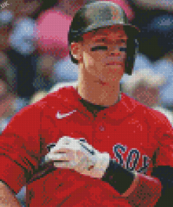 Boston Red Sox Player Diamond Painting