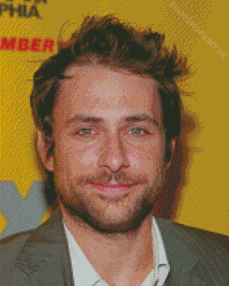 Actor Charlie Day Diamond Painting
