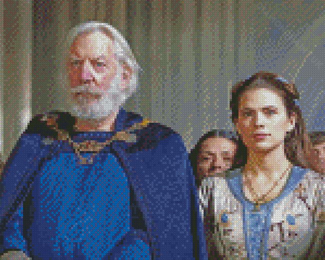 Aliena And Earl Bartholomew From The Pillars Of The Earth Diamond Painting