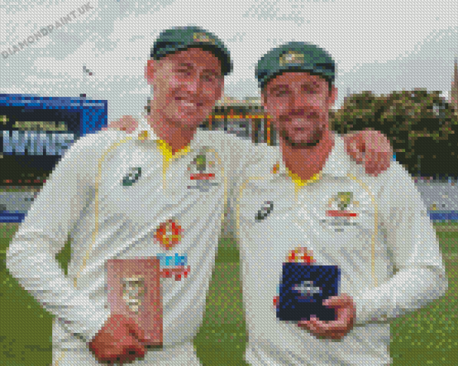 Australian Cricket Players Diamond Painting